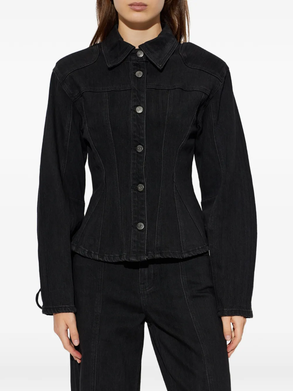 Gestuz Gznanetta denim jacket Zwart