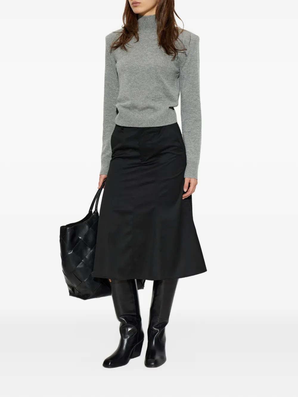 Gestuz Gzlourina midi skirt Zwart