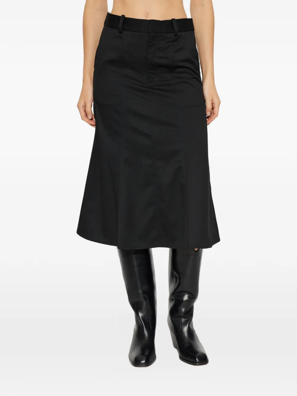 Gestuz Gzlourina midi skirt Zwart