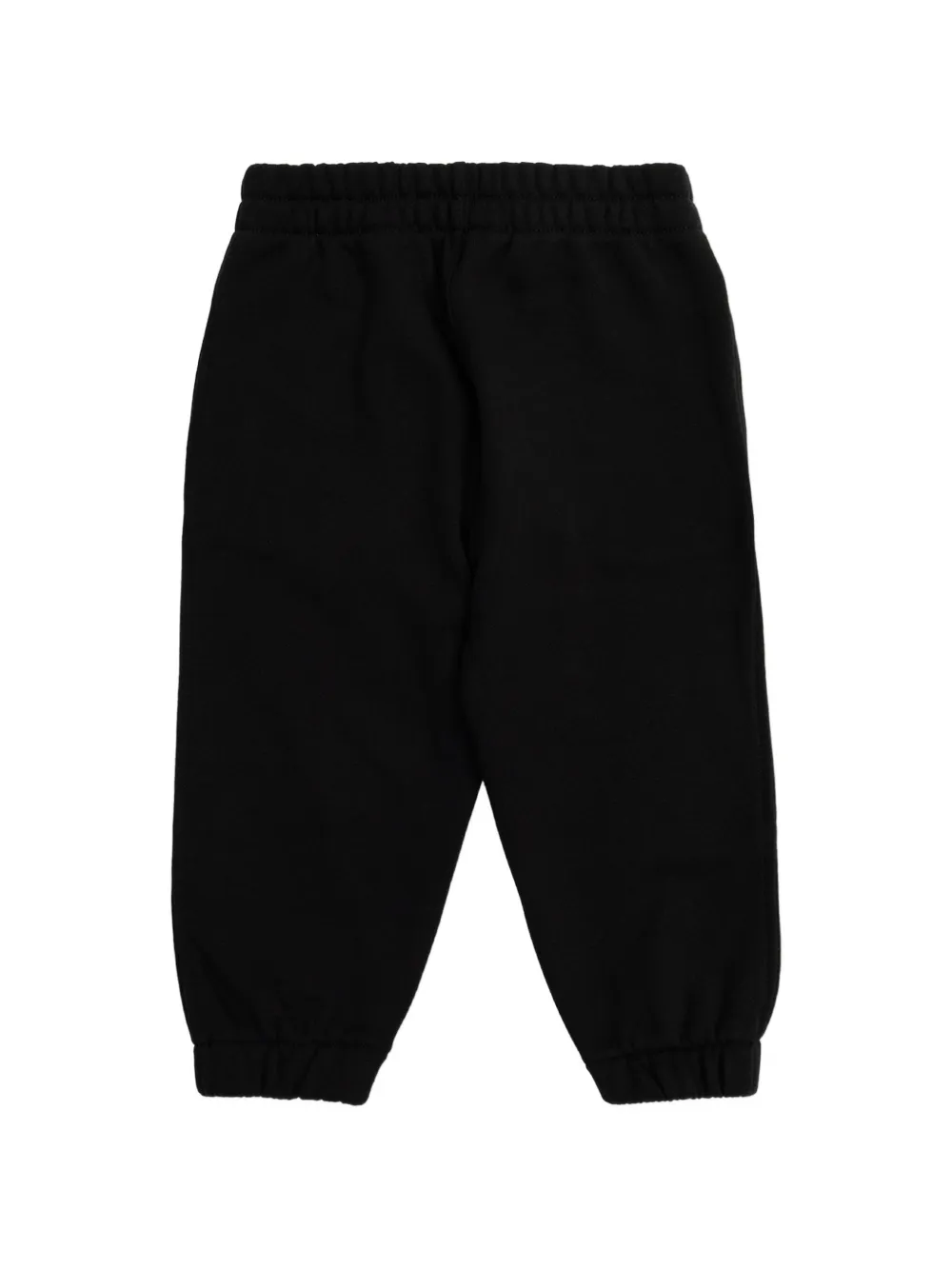 Burberry Kids logo-embroidered track pants Zwart