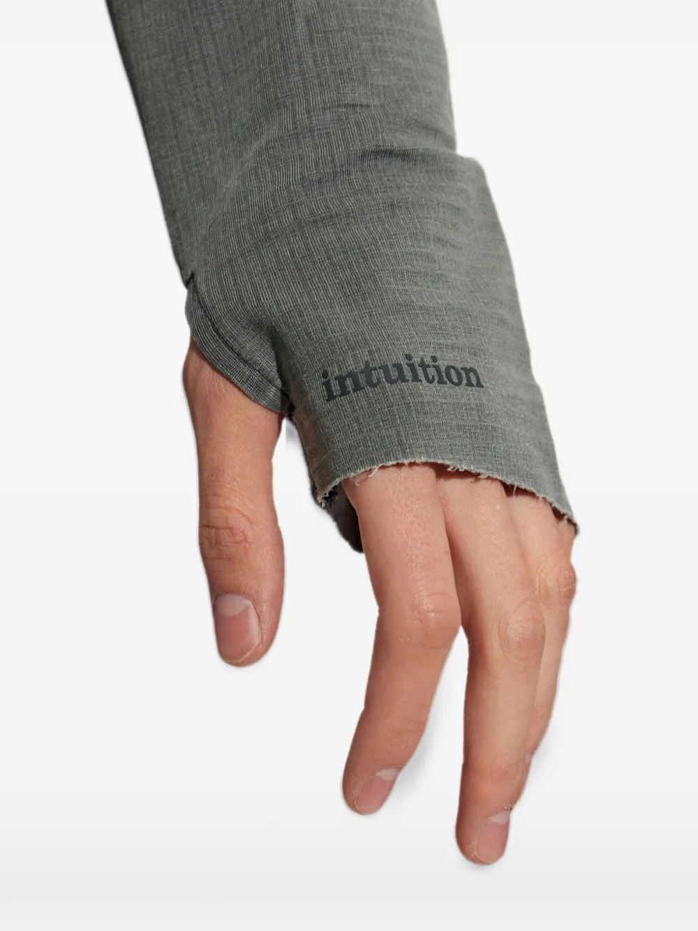 adidas x Song For The Mute long-sleeve T-Shirt Grijs