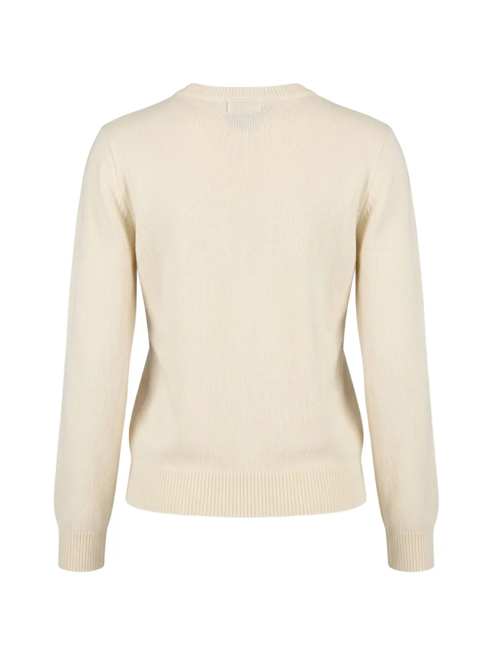 MC2 Saint Barth New Queen rhinestone-embellished sweater Beige