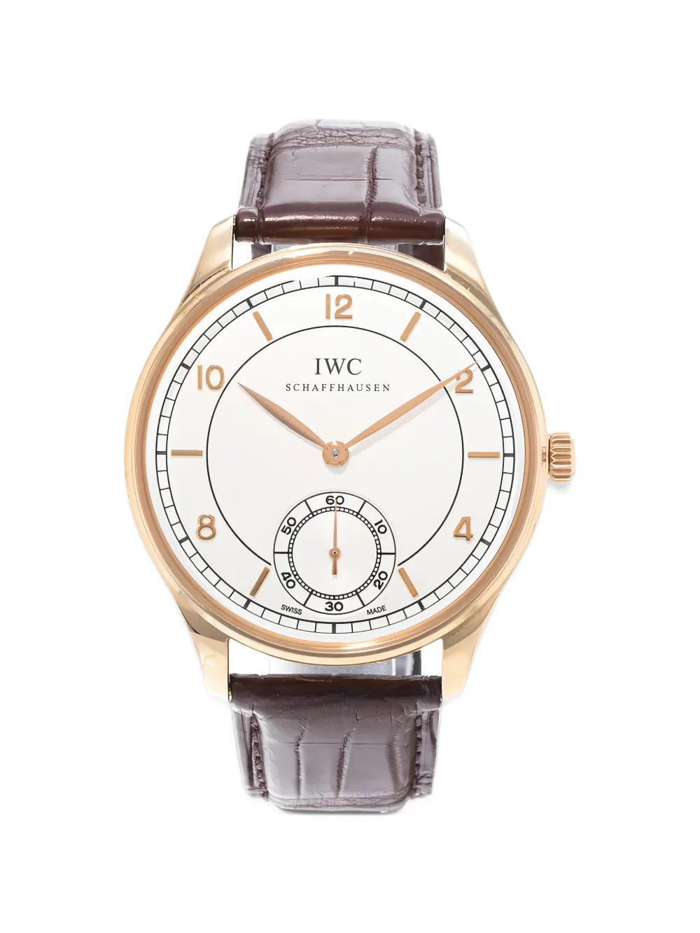 IWC Schaffhausen 2009 Portuguese Hand-Wound 44mm watch - Bianco