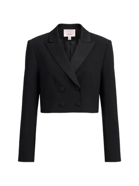 Cinq A Sept Romilly double-breasted cropped blazer