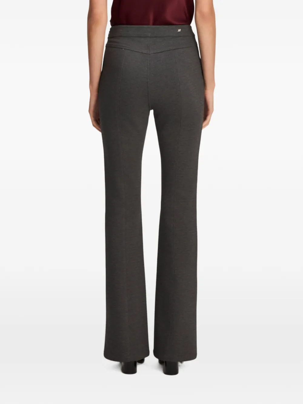 Cinq A Sept Suzette button-embellished trousers Grijs