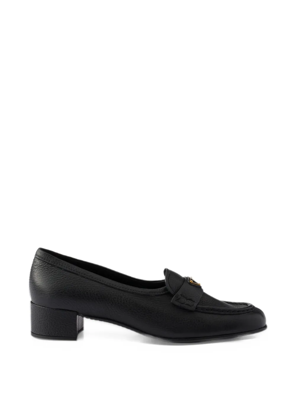 Prada leather loafers - Nero