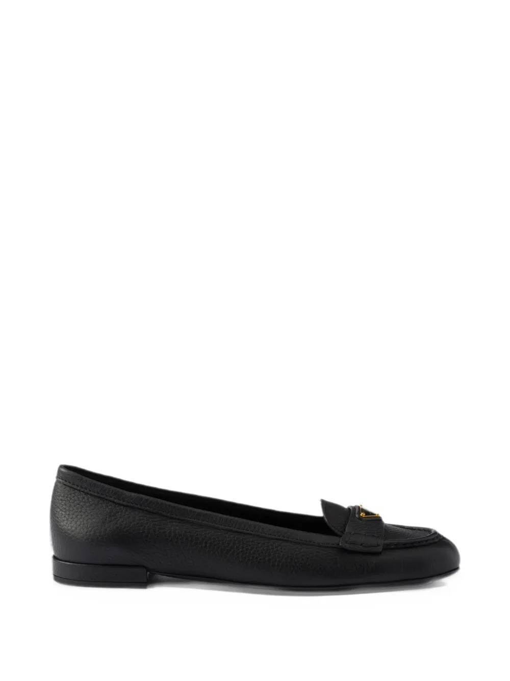 Prada leather loafers - Nero