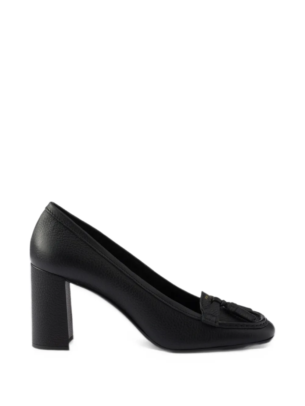 Prada leather heeled pumps - Nero