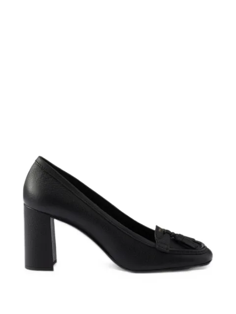 Prada leather heeled pumps