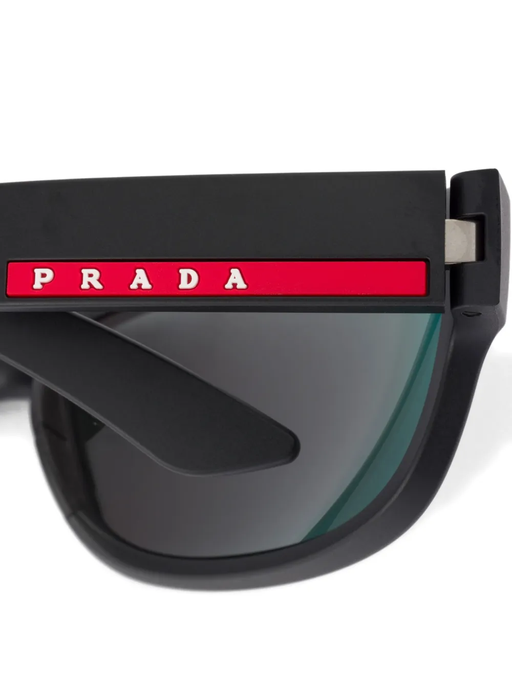 Prada Eyewear Linea Rossa sunglasses Zwart