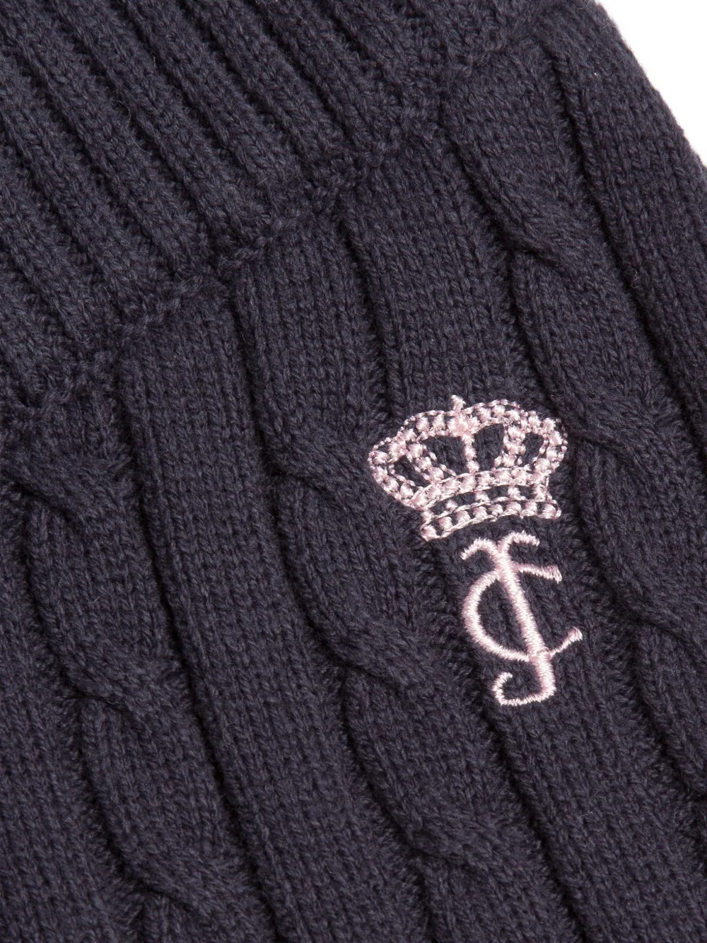 Juicy Couture Kabelgebreide broek Blauw