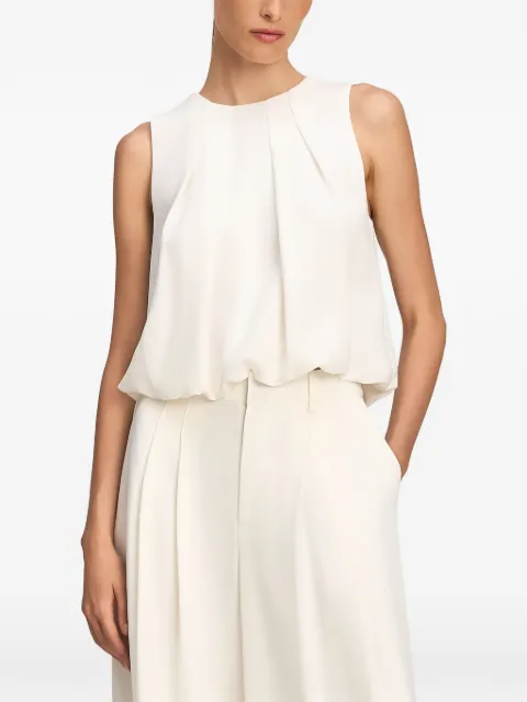 Cinq A Sept blusa Avira con pliegues