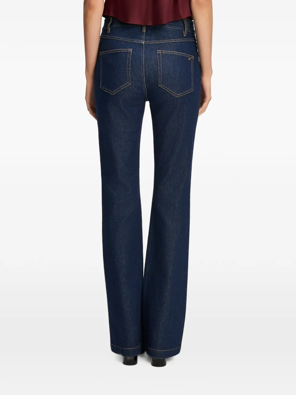 Cinq A Sept Stevie rhinestone-embellished jeans Blauw