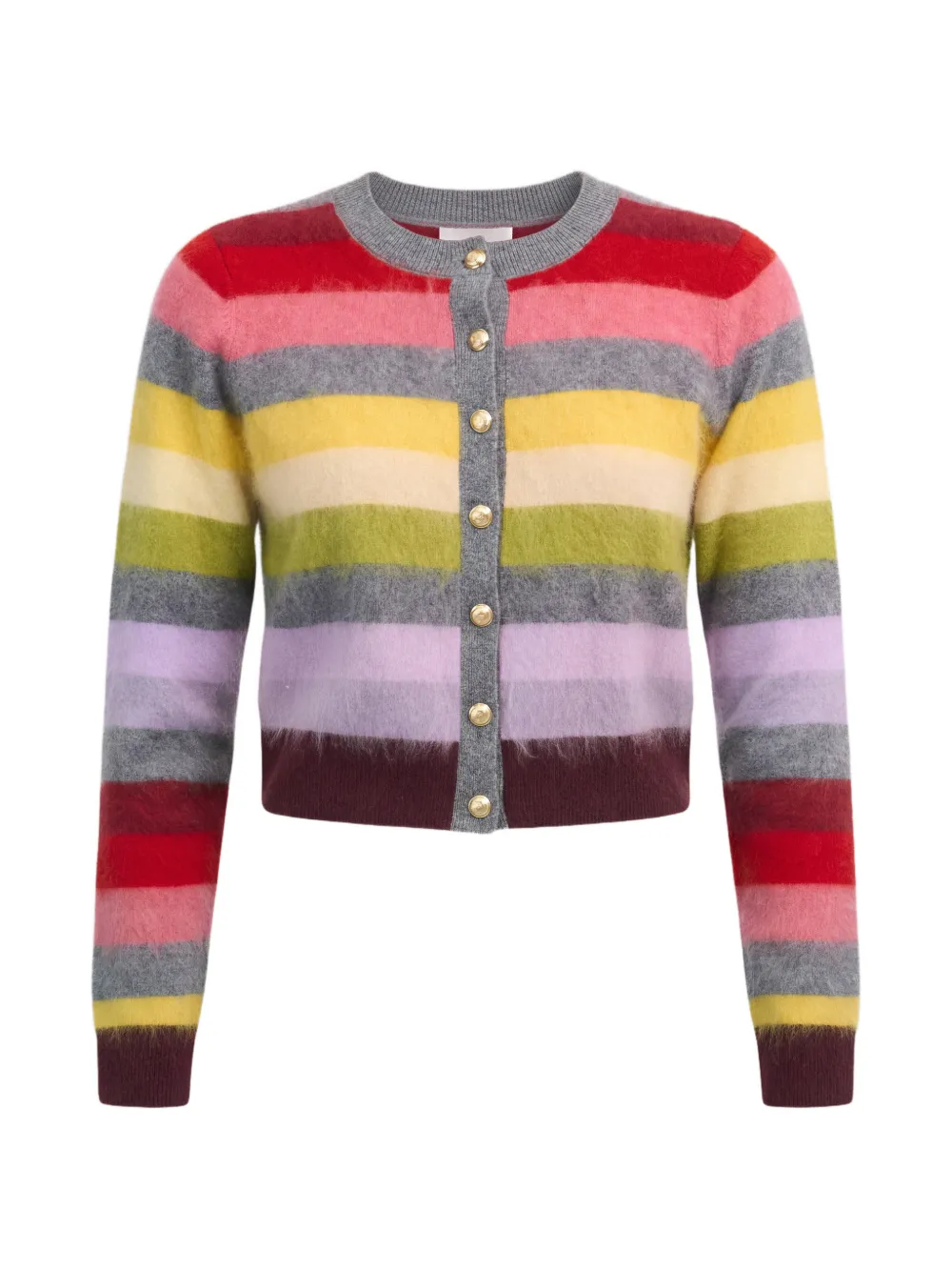 Cinq A Sept Cyndi striped cardigan - Grigio