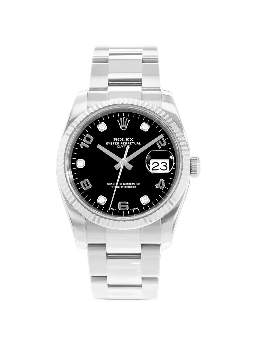 Rolex 2011 Oyster Perpetual Date 34mm watch - Nero