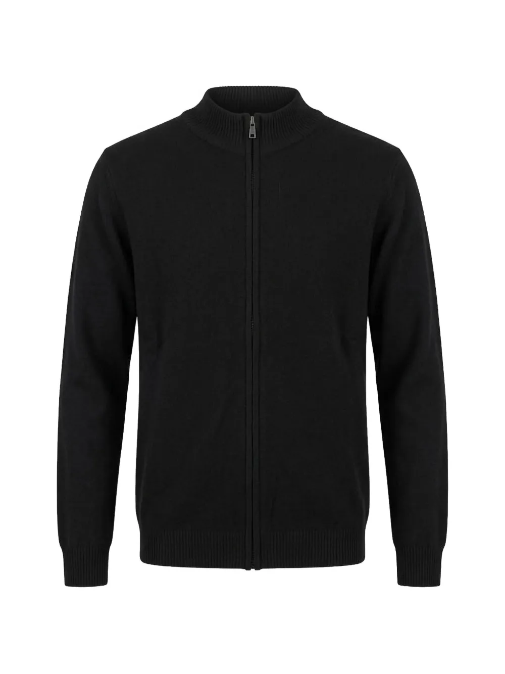 Daniele Fiesoli zip-up knitted cardigan - Nero