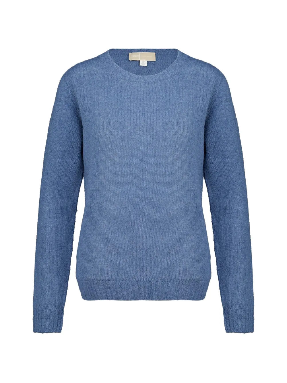 120% Lino crew-neck sweater - Blu