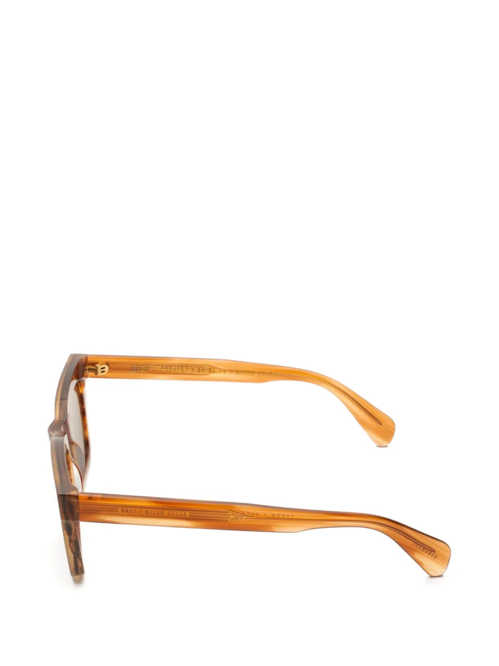Gast Zyron square-frame sunglasses Bruin