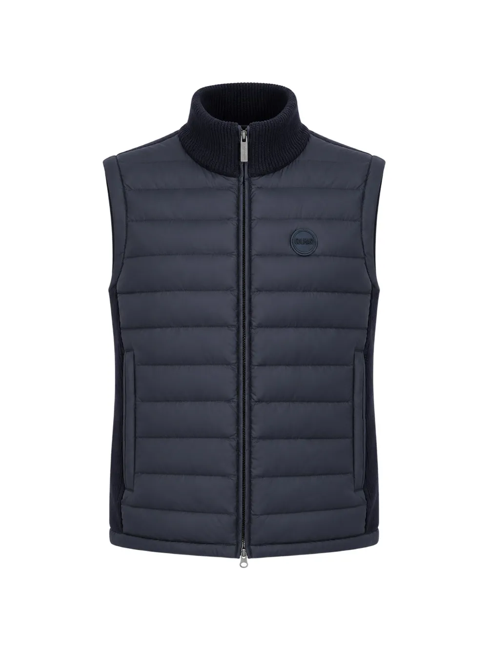 Colmar quilted panelled gilet Blauw