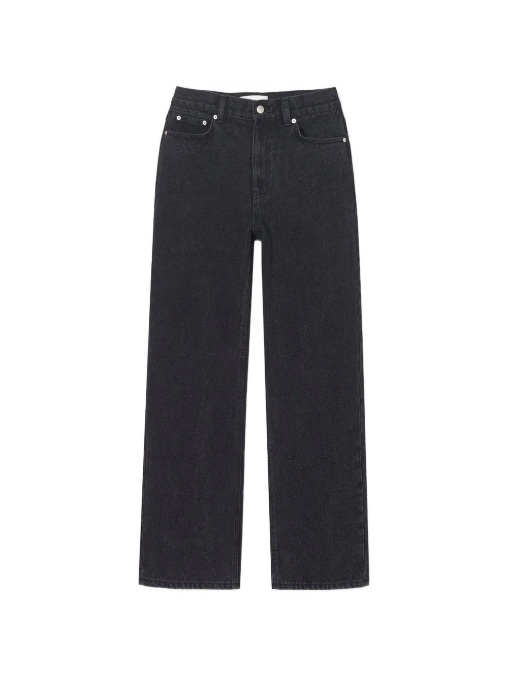 DUNST washed-finish jeans - Nero