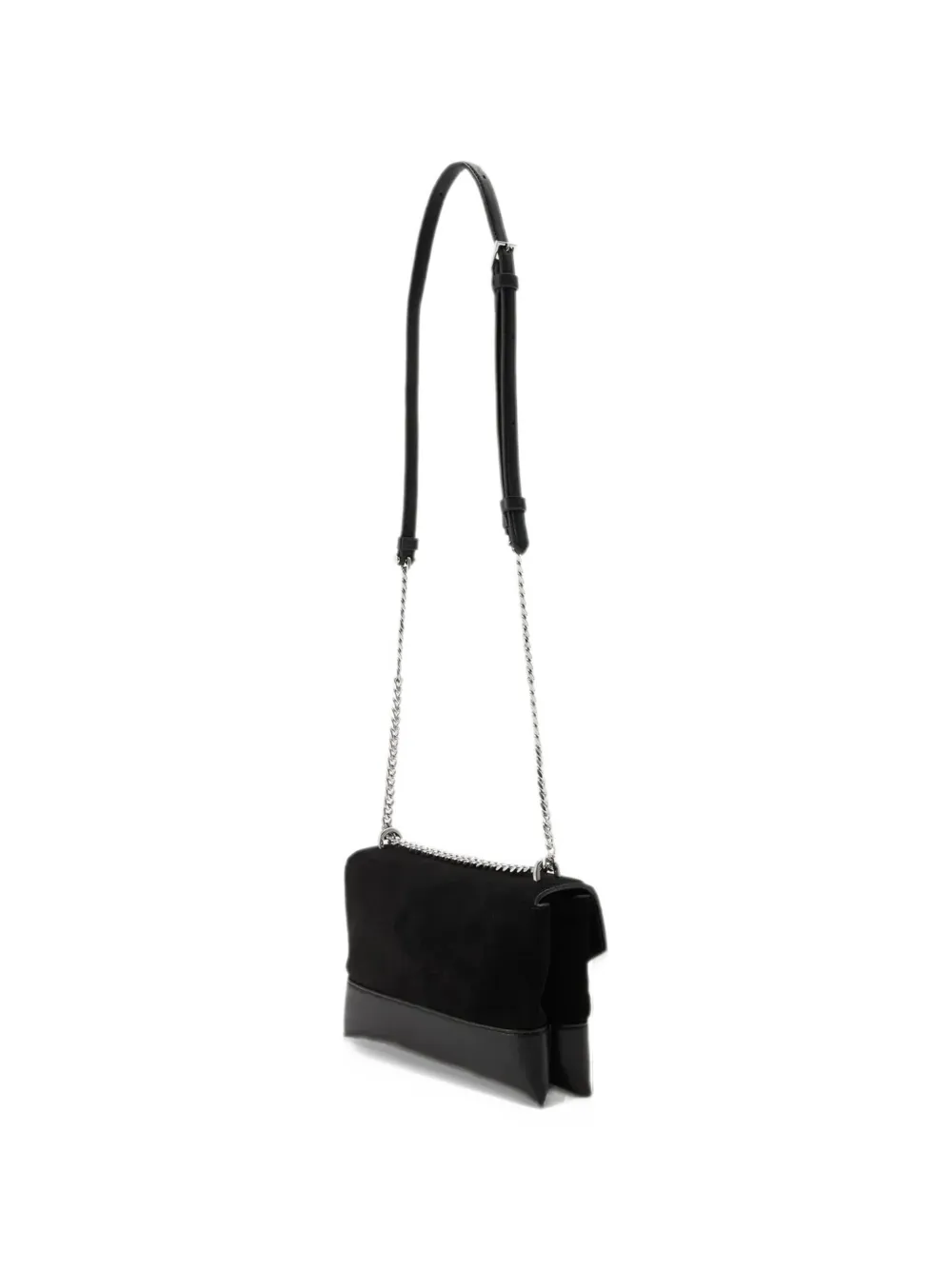 Karl Lagerfeld K Koncept chevron-shaped crossbody bag Zwart