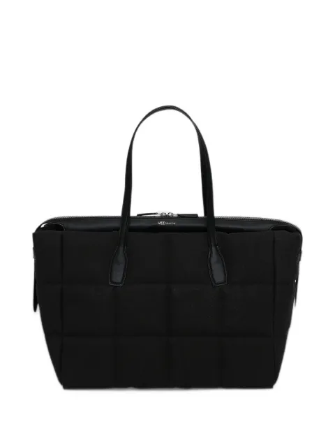 VeeCollective tote Tela grande capitonada