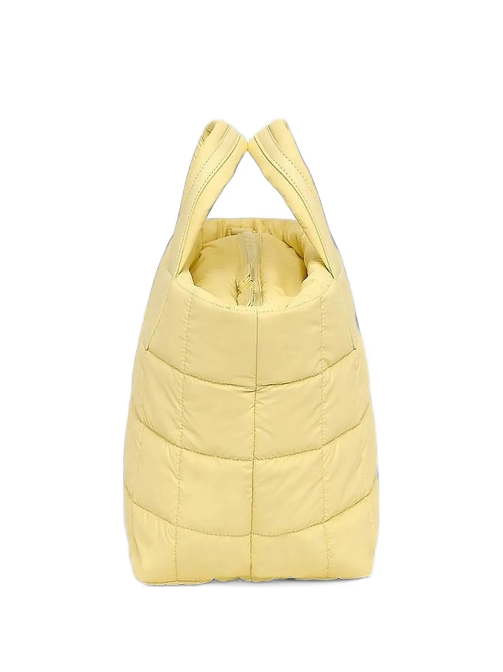 VeeCollective small Porter quilted tote bag Geel