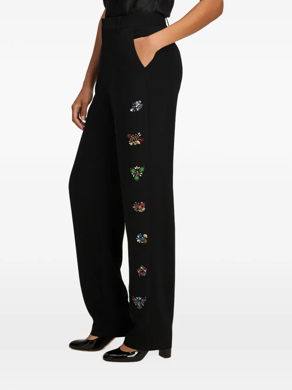 Cinq A Sept Crown Jewel Collins trousers Zwart