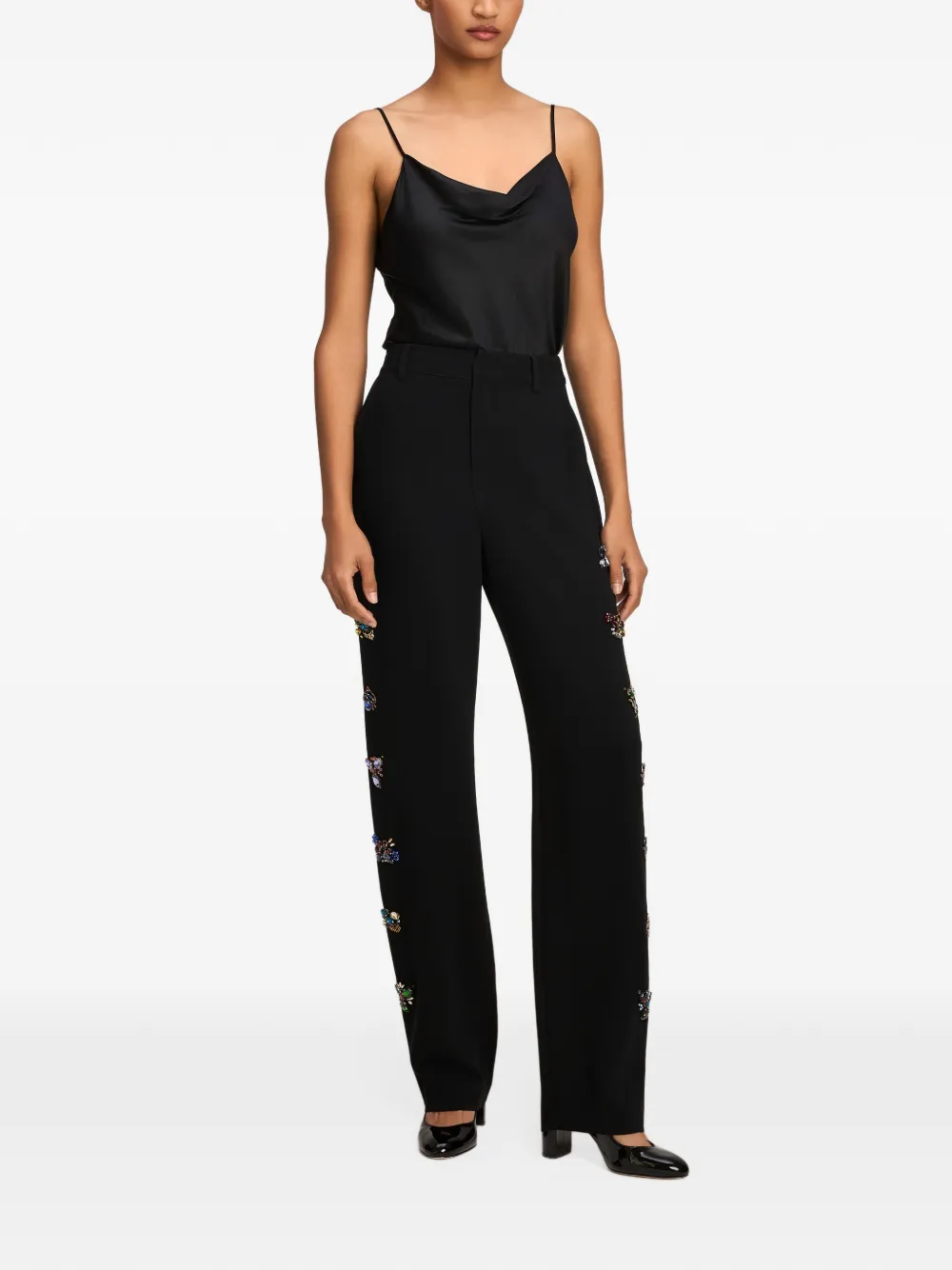 Cinq A Sept Crown Jewel Collins trousers Zwart