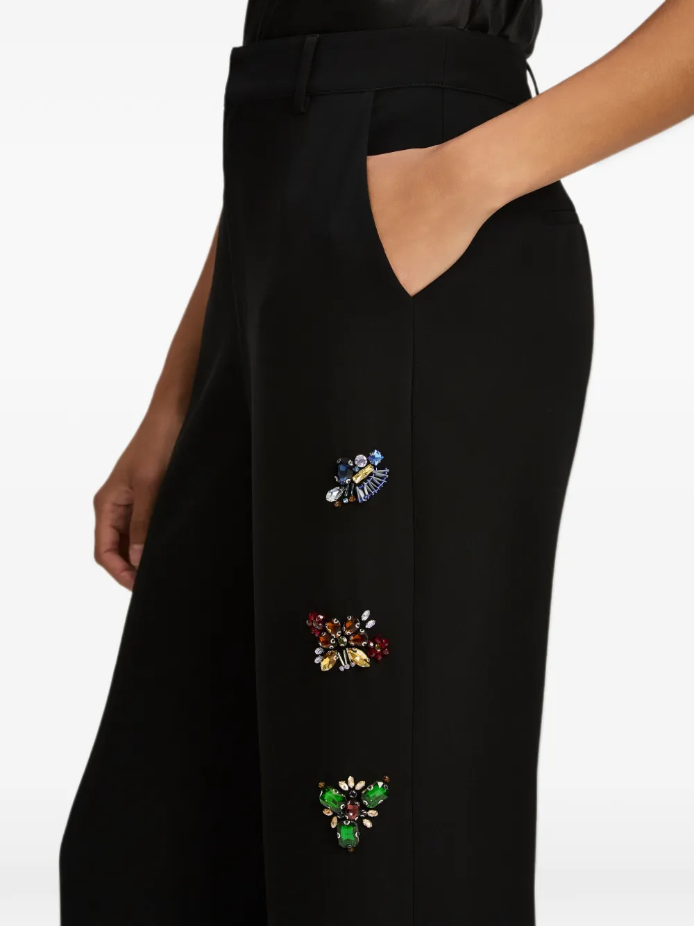 Cinq A Sept Crown Jewel Collins trousers Zwart