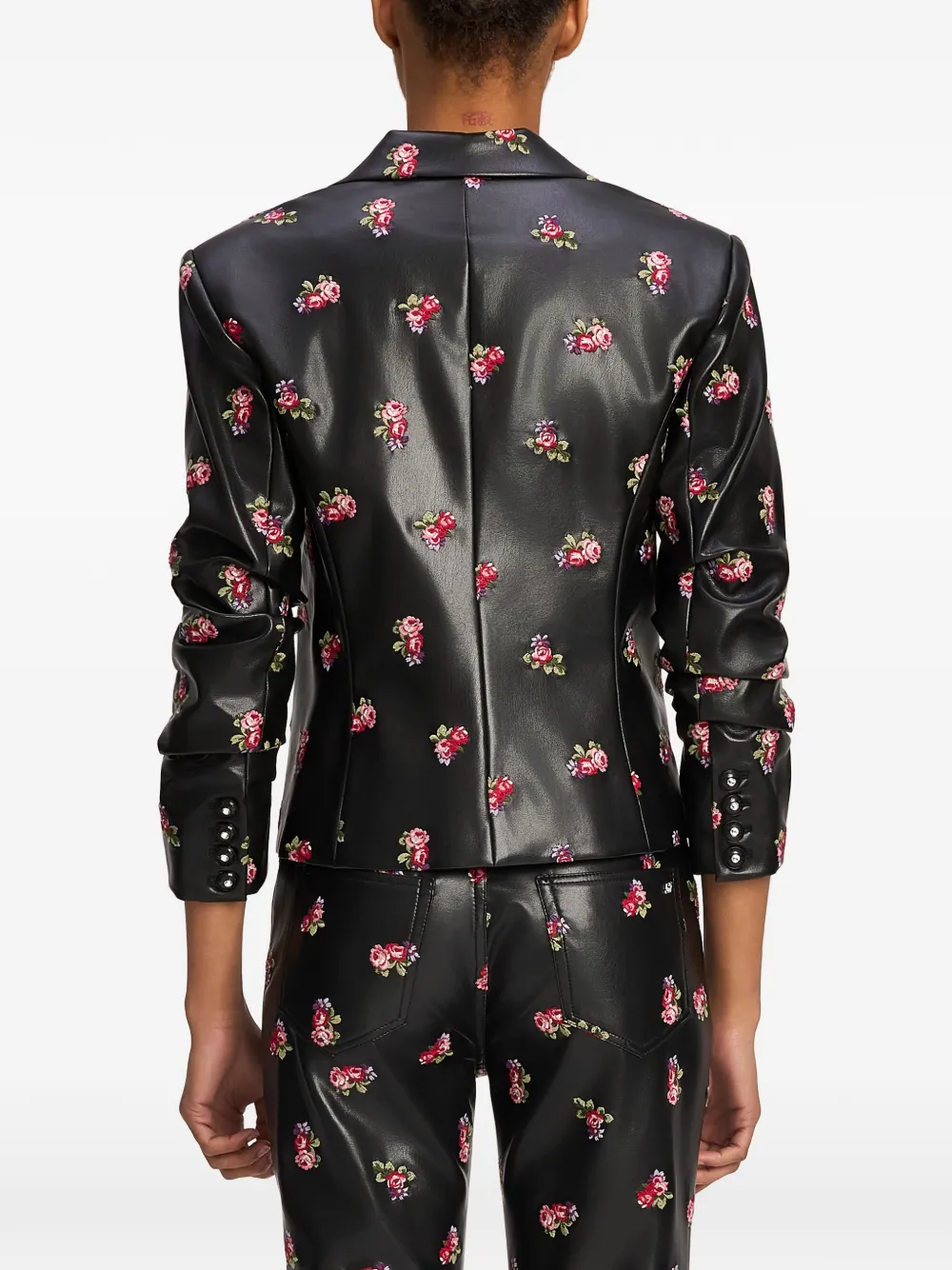 Cinq A Sept Tossed Roses Le Petit Khloe blazer Zwart