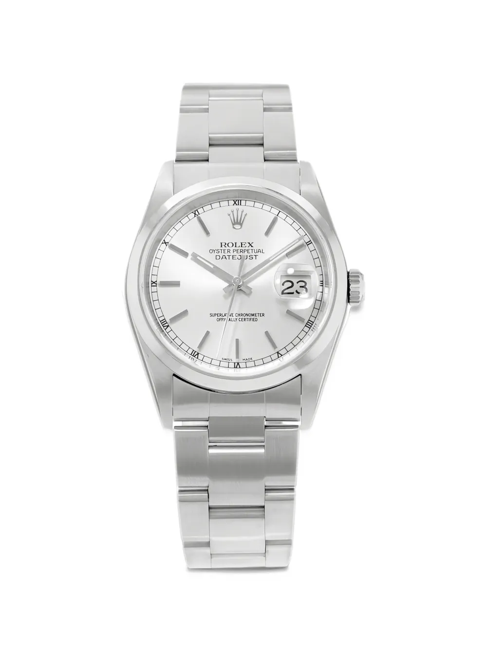 Rolex 2002 Datejust 36mm watch - Argento