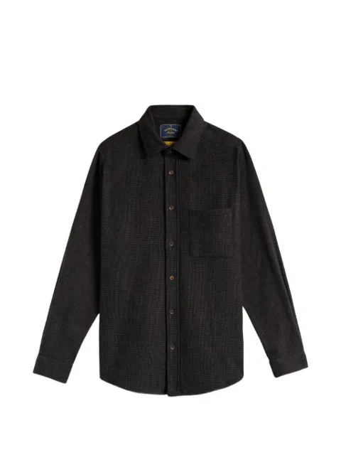 Portuguese Flannel Sounds houndstooth-pattern flannel shirt