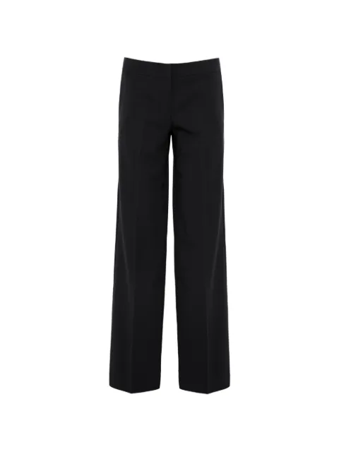 WRSTBHVR pantalones rectos Eilika de tiro bajo