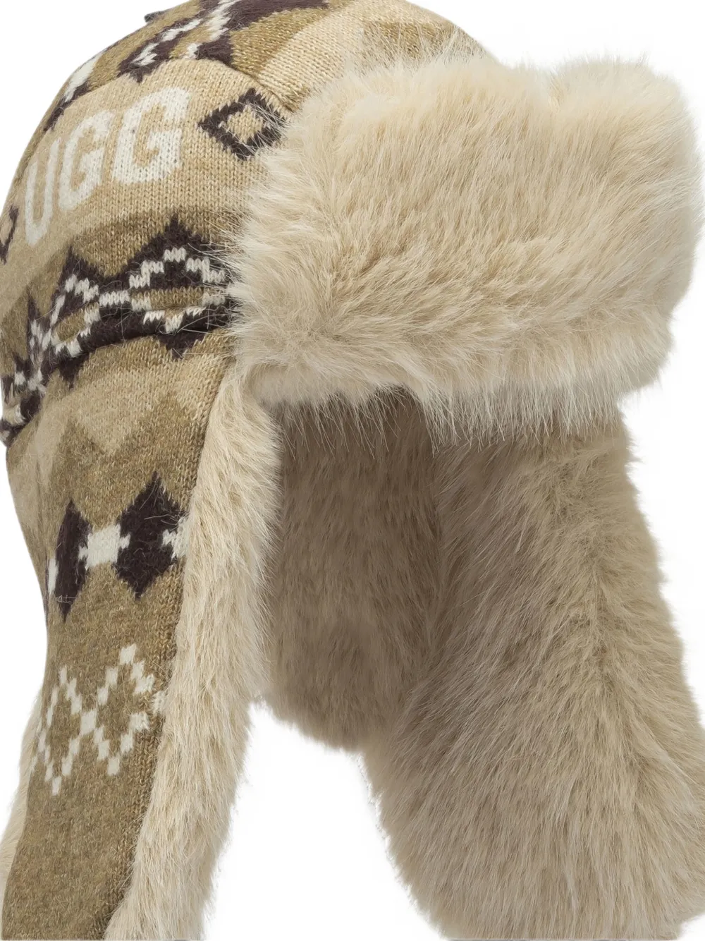UGG Braylee Isle flap hat Beige
