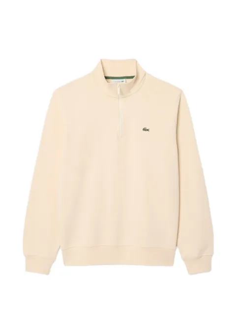 Lacoste zip-up fleece sweatshirt