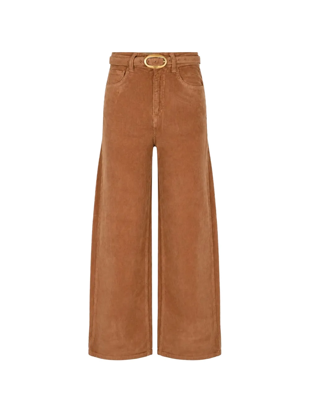 TWINSET Balloon corduroy trousers - Marrone