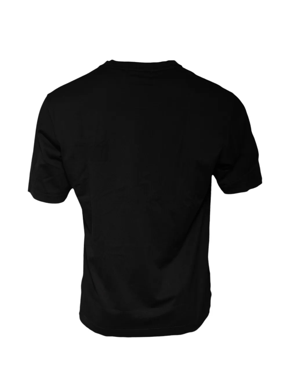 Dolce & Gabbana logo-embroidered T-shirt Zwart