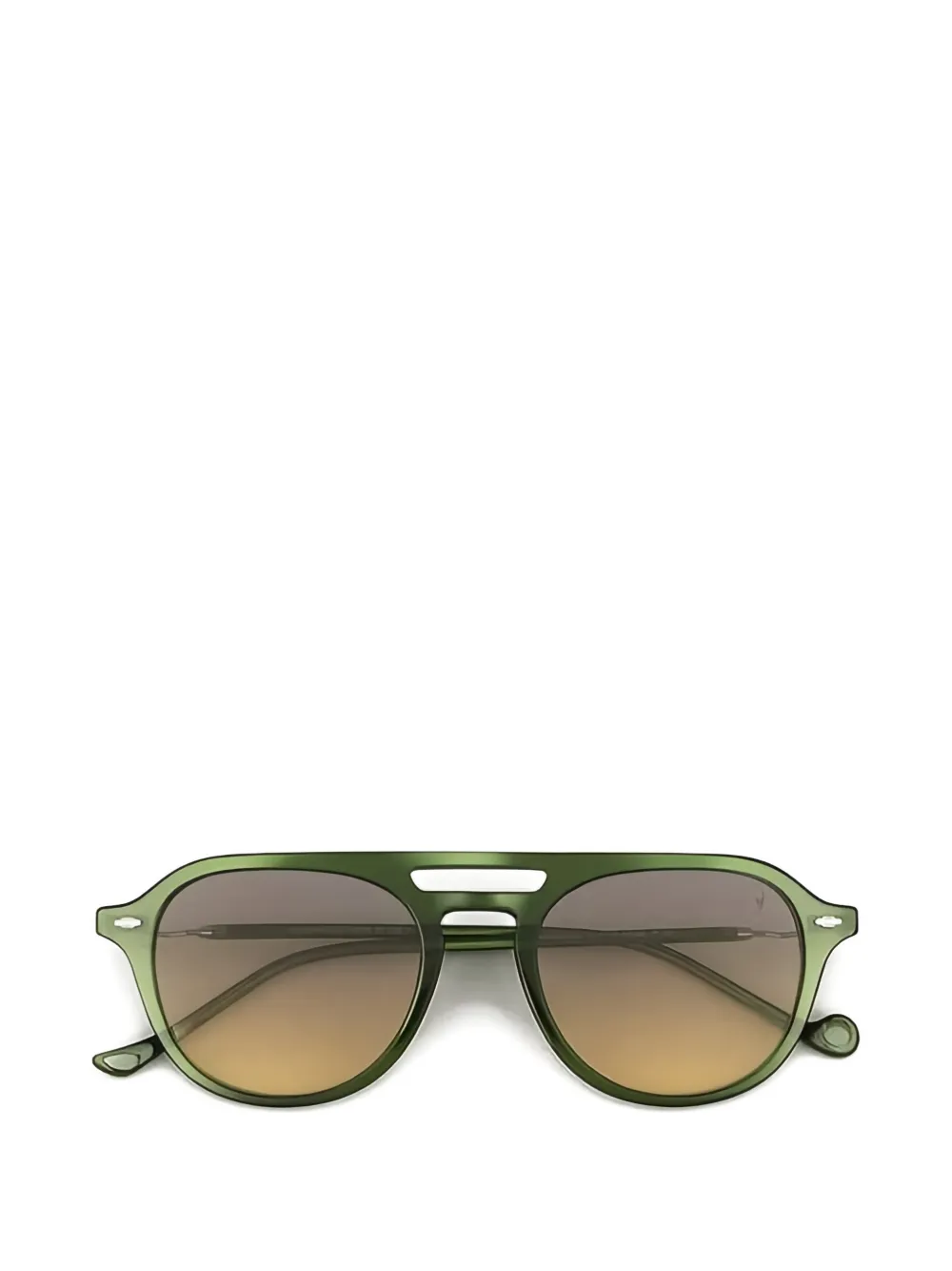 Eyepetizer Namsan round-frame sunglasses Groen