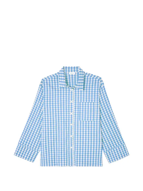 American Vintage Riniway gingham-check shirt