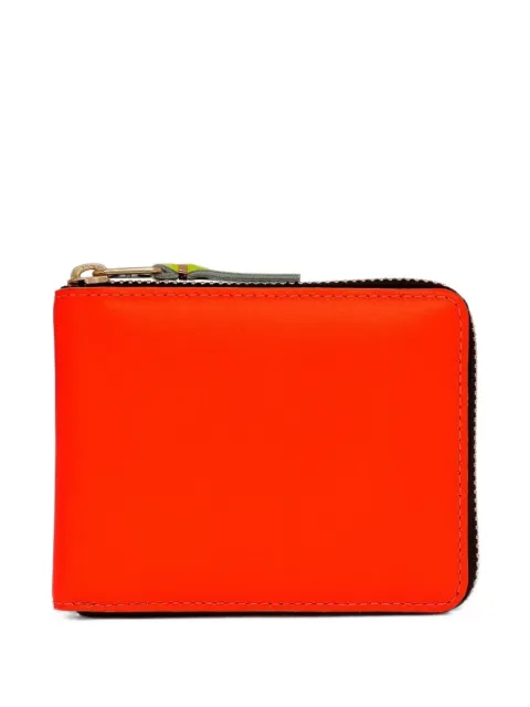 Comme Des Garçons Wallet Super Fluo leather wallet
