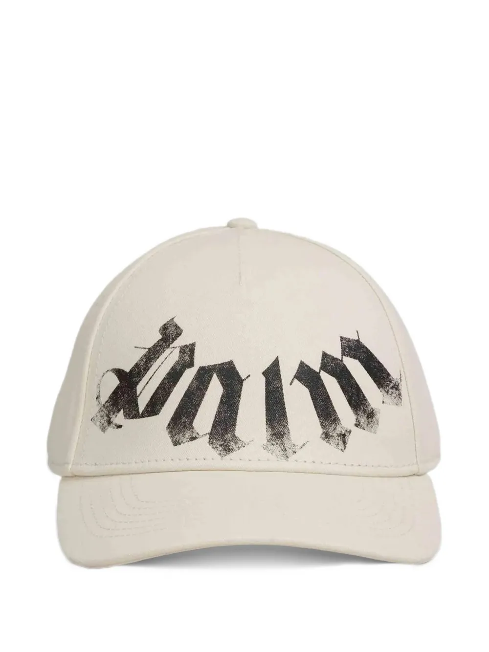 Palm Angels 로고 프린트 베이스볼 캡 모자 | 뉴트럴 | Image 1