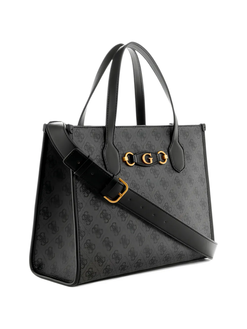 GUESS USA Izzy logo-print tote bag Grijs