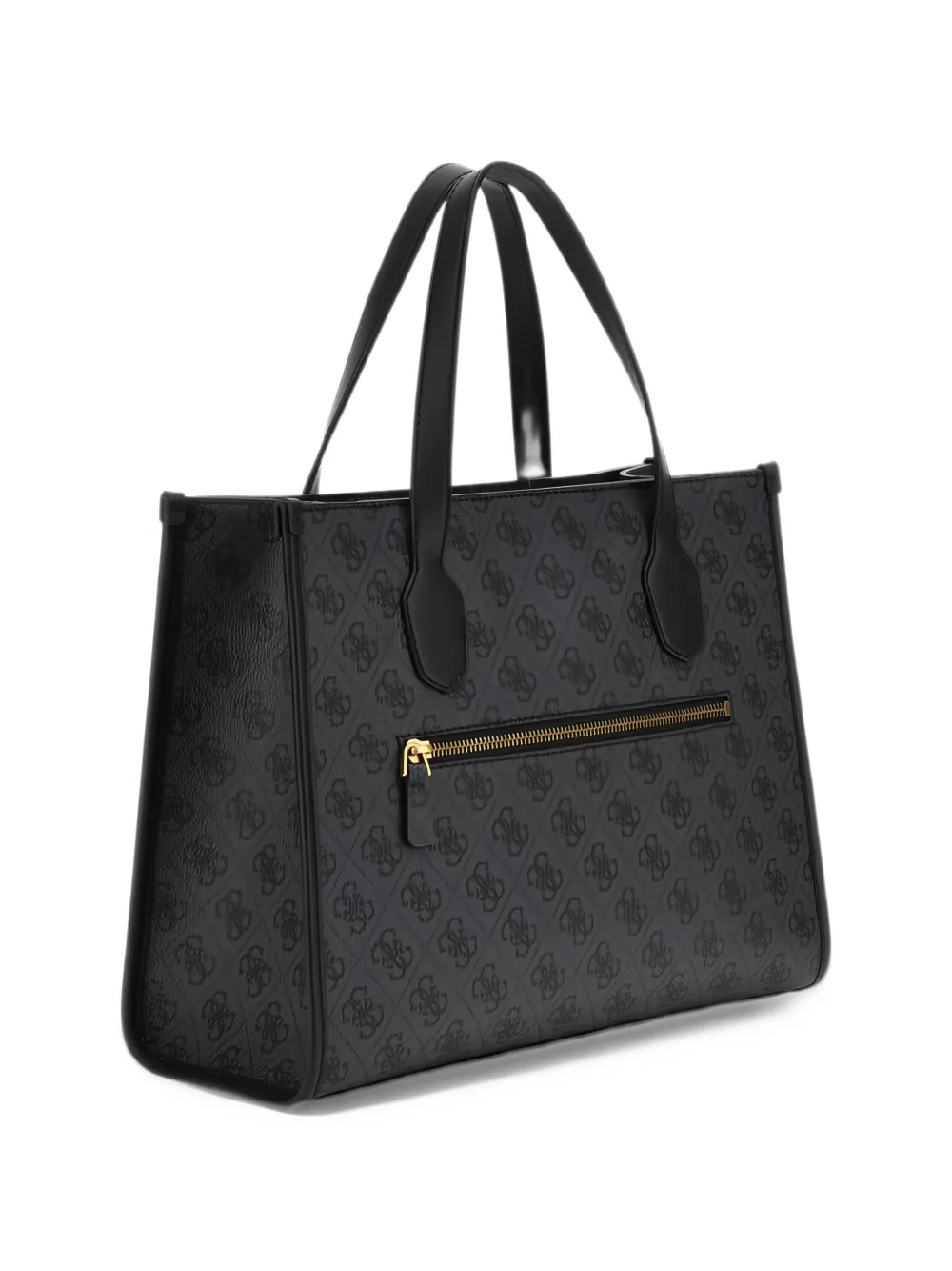 GUESS USA Izzy logo-print tote bag Grijs