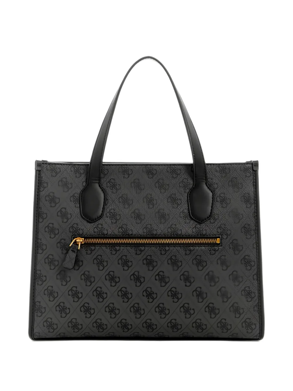 GUESS USA Izzy logo-print tote bag Grijs