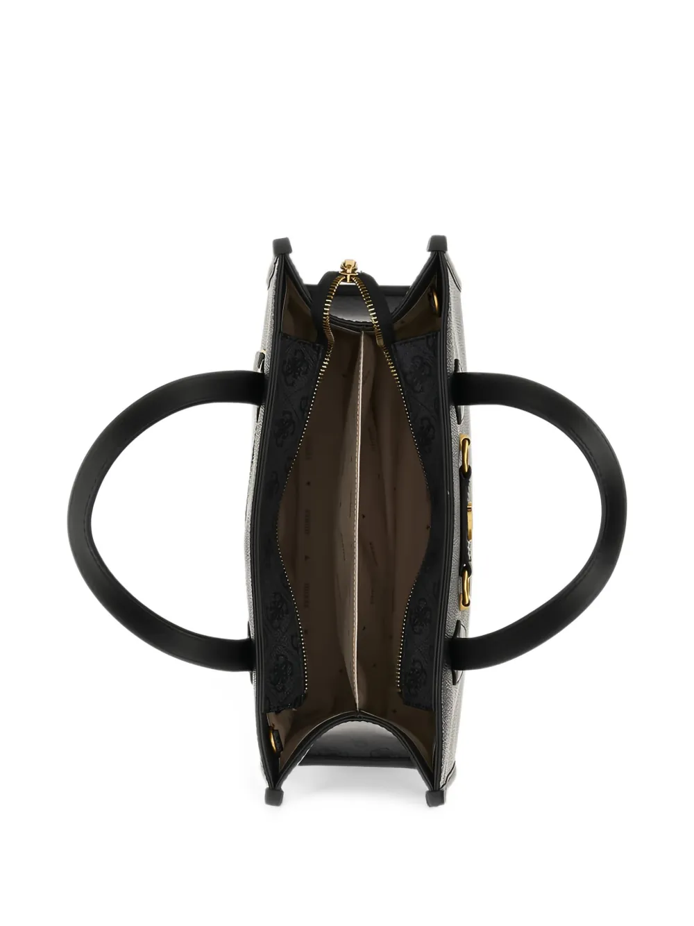 GUESS USA Izzy logo-print tote bag Grijs