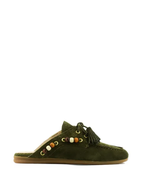 TORAL SHOES mules Killian à perles et pompon
