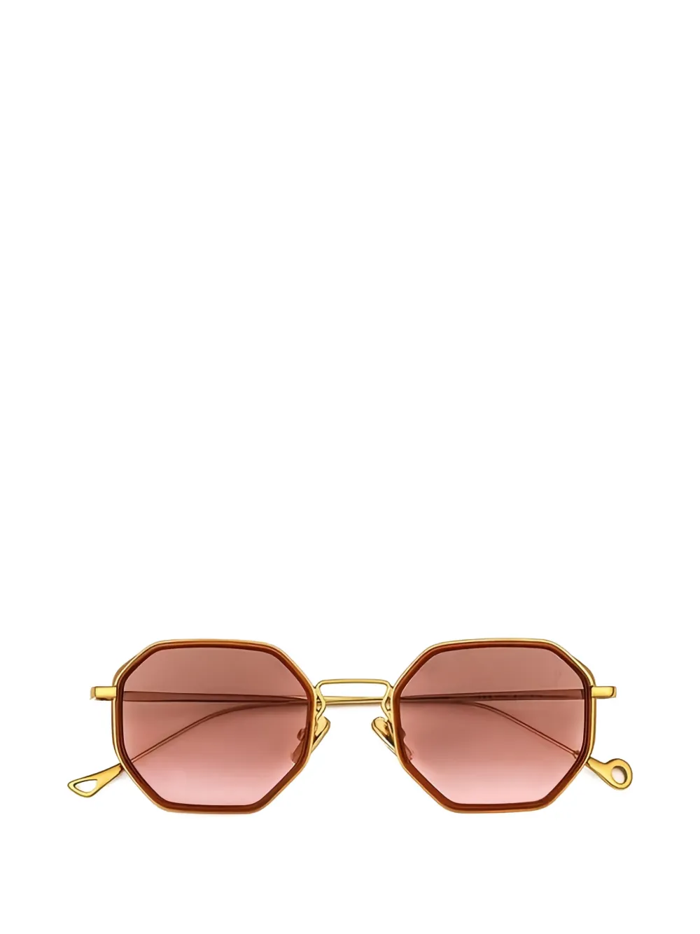 Eyepetizer Tommaso2 geometric-frame sunglasses Bruin