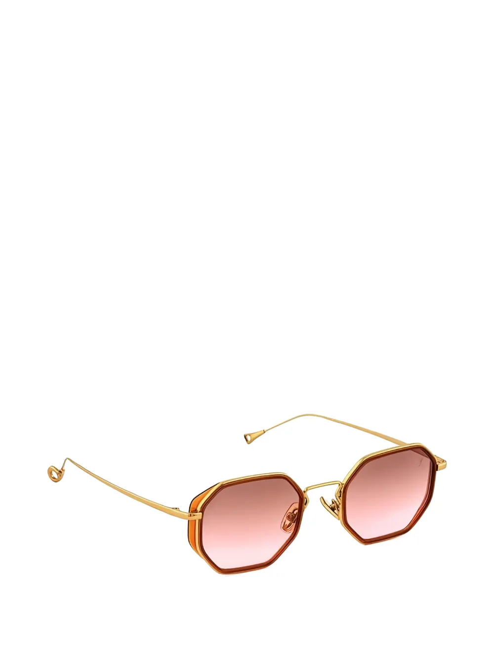 Eyepetizer Tommaso2 geometric-frame sunglasses Bruin