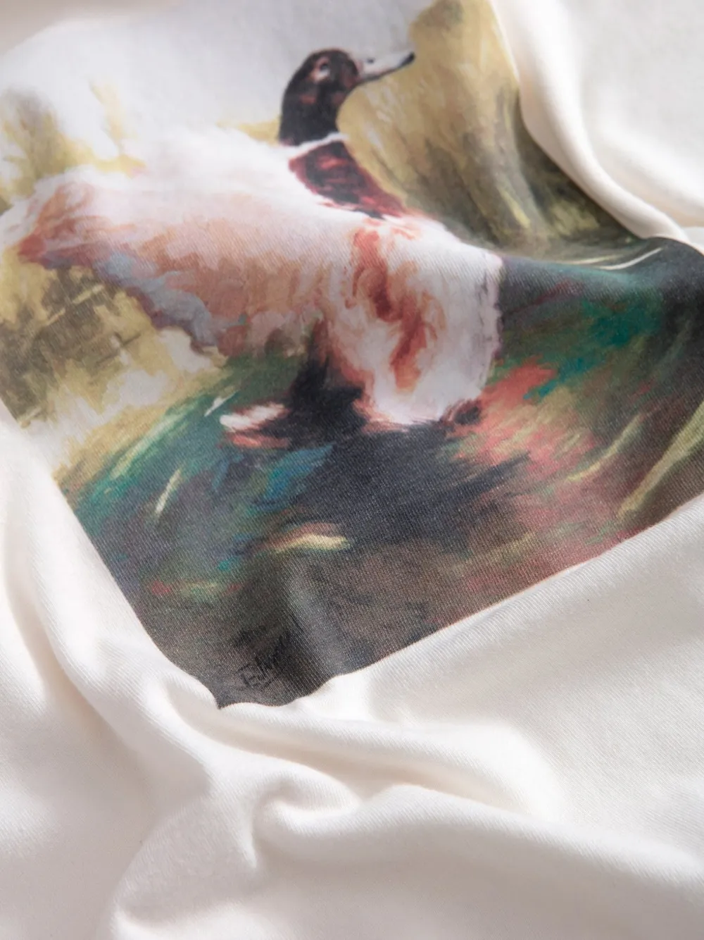 Edmmond Studios Tour T-shirt met grafische print Wit